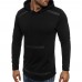 Men's Solid Color Big Pocket Hooded Long Sleeved Hoodies Sweatshirts Men's Solid Color Big Pocket Hooded Long Sleeved Hoodies Sweatshirts