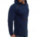 Men's Solid Color Big Pocket Hooded Long Sleeved Hoodies Sweatshirts Men's Solid Color Big Pocket Hooded Long Sleeved Hoodies Sweatshirts