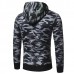 Men's Casual Fashion Snowflake Cloth Hoodies Drawstring Cuff Fitness Sweatshirt Men's Casual Fashion Snowflake Cloth Hoodies Drawstring Cuff Fitness Sweatshirt