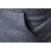 Men's Fashion Color Block Overhead Hooded Drawstring Long Sleeve Casual Sweatshirt