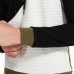 Men's Cotton Drawstring Thick Color Block Hooded Pullover Casual Sweatshirt