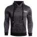 JACK CORDEE Double Zip Up Men's Sports Fleece Hoodies Casual Solid Color Long Sleeve Hoodies