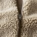 Men's Vintage Long Sleeve Wool Hoodies Half Zipper Thick Warm Solid Color Casual Sweatshirts