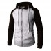 Men Fall Stitching Color Hooded Zipper-up Hoodies Sweatshirts Men Fall Stitching Color Hooded Zipper-up Hoodies Sweatshirts