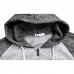 Men Fall Stitching Color Hooded Zipper-up Hoodies Sweatshirts Men Fall Stitching Color Hooded Zipper-up Hoodies Sweatshirts