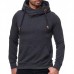 Men's Casual Thick Warm Hoodies Long Sleeve Winter Drawstring Overhead Sweatshirt