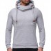 Men's Casual Thick Warm Hoodies Long Sleeve Winter Drawstring Overhead Sweatshirt