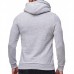 Men's Casual Thick Warm Hoodies Long Sleeve Winter Drawstring Overhead Sweatshirt