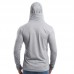 Men's Fashion Slim Fit High Collar Pure Color Mask Long Sleeve Casual Hooded Sweatshirt Men's Fashion Slim Fit High Collar Pure Color Mask Long Sleeve Casual Hooded Sweatshirt