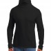 Men's Fashion Slim Fit High Collar Pure Color Mask Long Sleeve Casual Hooded Sweatshirt Men's Fashion Slim Fit High Collar Pure Color Mask Long Sleeve Casual Hooded Sweatshirt