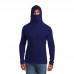 Men's Fashion Slim Fit High Collar Pure Color Mask Long Sleeve Casual Hooded Sweatshirt Men's Fashion Slim Fit High Collar Pure Color Mask Long Sleeve Casual Hooded Sweatshirt
