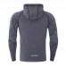 Mens Sports Running Training Quick-drying Breathable Elastic Casual Hoodies Sweatshirts
