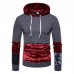 Men's Cotton Fashion Solid Color Fit Drawstring Pullover Hoodies Casual Sweatshirts