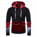 Men's Cotton Fashion Solid Color Fit Drawstring Pullover Hoodies Casual Sweatshirts