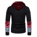 Men's Cotton Fashion Solid Color Fit Drawstring Pullover Hoodies Casual Sweatshirts