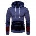 Men's Cotton Fashion Solid Color Fit Drawstring Pullover Hoodies Casual Sweatshirts