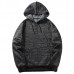 Fashion Men's Solid Color Hooded Tops Casual Long Sleeve Sports Hoodies
