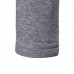 Men's Fashion Unique Zipper Decoration Loose Casual Overhead Long Sleeve Hooded Sweatshirt