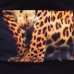 Hem head Side 3D Printing Sweater Fashion Casual Leopard Hoodies