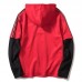 Men's Fashion Casual Loose Fake Two-piece Hoodies Sweatshirts