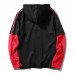 Men's Fashion Casual Loose Fake Two-piece Hoodies Sweatshirts