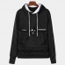 Mens Winter Pets Baby Care Brood Pouch Multifunctional Hoodies Warm Fleece Sweatshirt