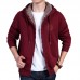 Men's Casual Winter Fleece Thick Warm Hoodies Drawstring Soft Long Sleeve Sweatshirts