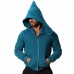 Winter Hooded Zipper Long Sleeve Solid Color Casual Hoodies Sweatshirts  For Men Winter Hooded Zipper Long Sleeve Solid Color Casual Hoodies Sweatshirts  For Men