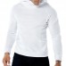 Men's Fashion Cotton Double Pockets Overhead Hooded Long Sleeve Casual Sweatshirt