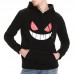 Men's Casual Drawstring Halloween Pumpkin Smile Pattern Long Sleeve Hooded Sweatshirt Men's Casual Drawstring Halloween Pumpkin Smile Pattern Long Sleeve Hooded Sweatshirt