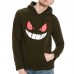 Men's Casual Drawstring Halloween Pumpkin Smile Pattern Long Sleeve Hooded Sweatshirt Men's Casual Drawstring Halloween Pumpkin Smile Pattern Long Sleeve Hooded Sweatshirt