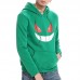 Men's Casual Drawstring Halloween Pumpkin Smile Pattern Long Sleeve Hooded Sweatshirt Men's Casual Drawstring Halloween Pumpkin Smile Pattern Long Sleeve Hooded Sweatshirt