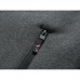 Mens Thicken Fleece Warm Solid Color Zip up Drawstring Hoodies Sweatshirts