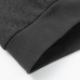 Mens Thicken Fleece Warm Solid Color Zip up Drawstring Hoodies Sweatshirts