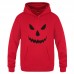 Men's Fashion Halloween Design Hooded Rib Cuff Thick Warm Long Sleeve Casual Sweatshirt