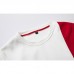 Men's Casual Round Neck Loose Sweatshirt Color Block Printing Long Sleeve Sports Tops Men's Casual Round Neck Loose Sweatshirt Color Block Printing Long Sleeve Sports Tops