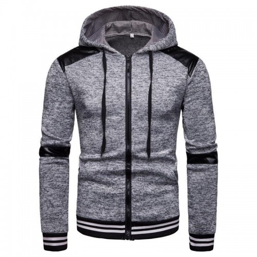 Mens Casual Cotton Long Sleeve Fashion Hooded Sweatshirt Mens Casual Cotton Long Sleeve Fashion Hooded Sweatshirt