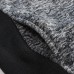 Mens Fashion Zipper Decoration Hooded Drawstring Long Sleeve Casual Sweatshirt