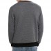 Men Fall Leisure Polyester Long Sleeve Loose Pure Color O-neck Collar Pollover Sweatshirt Men Fall Leisure Polyester Long Sleeve Loose Pure Color O-neck Collar Pollover Sweatshirt